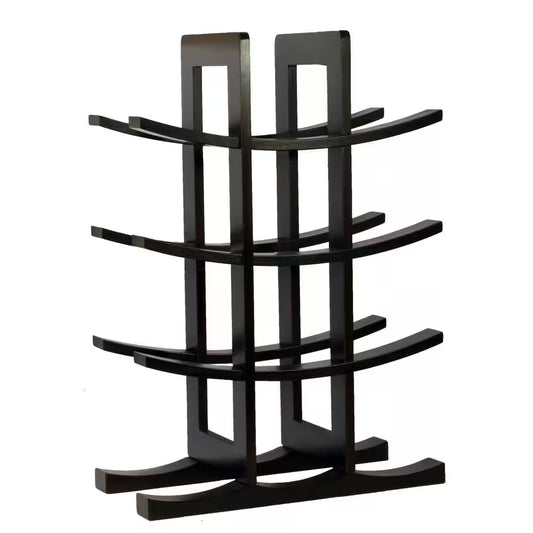12-Bottle Bamboo Countertop Wine Rack