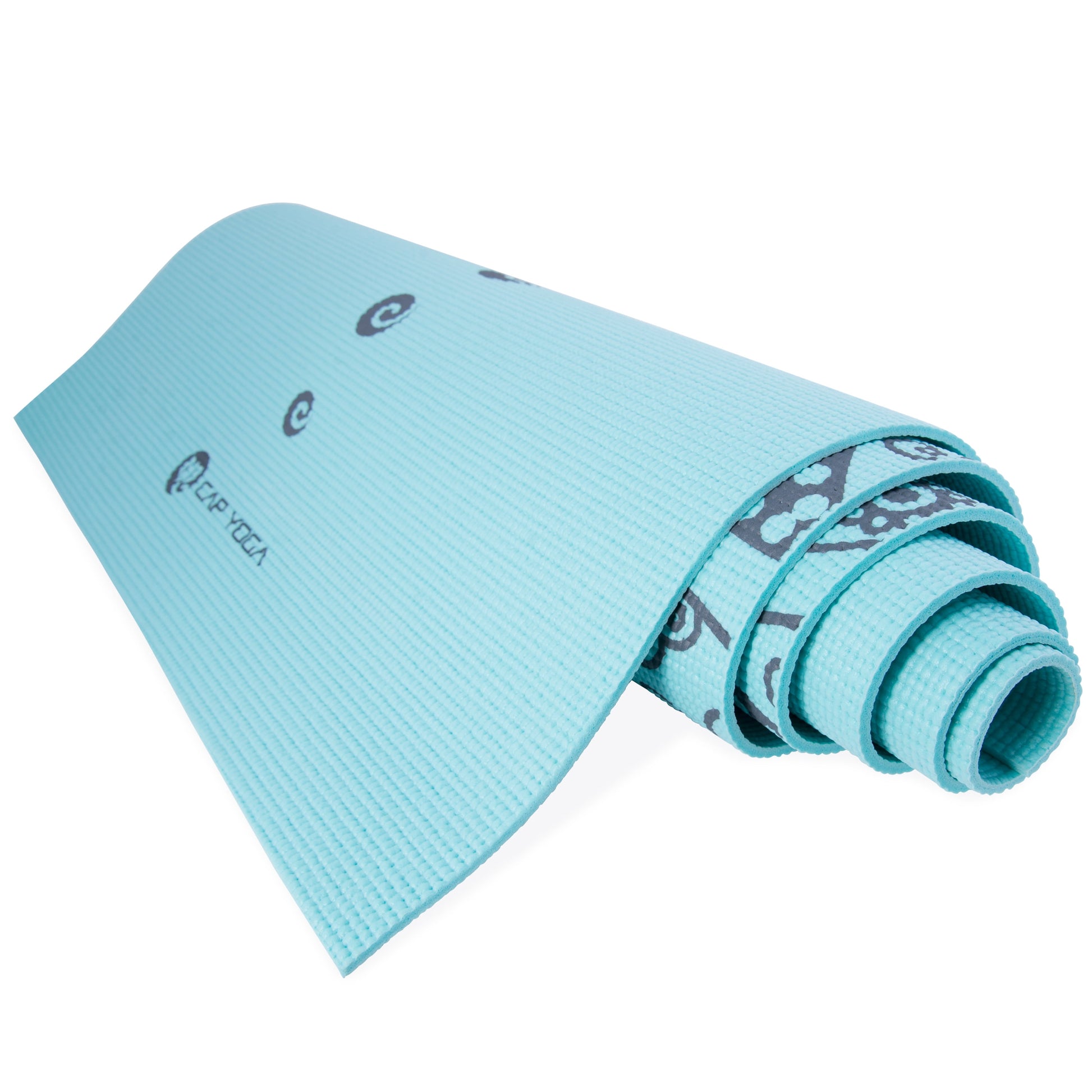 Yoga Mat with Carry Strap, Mandala