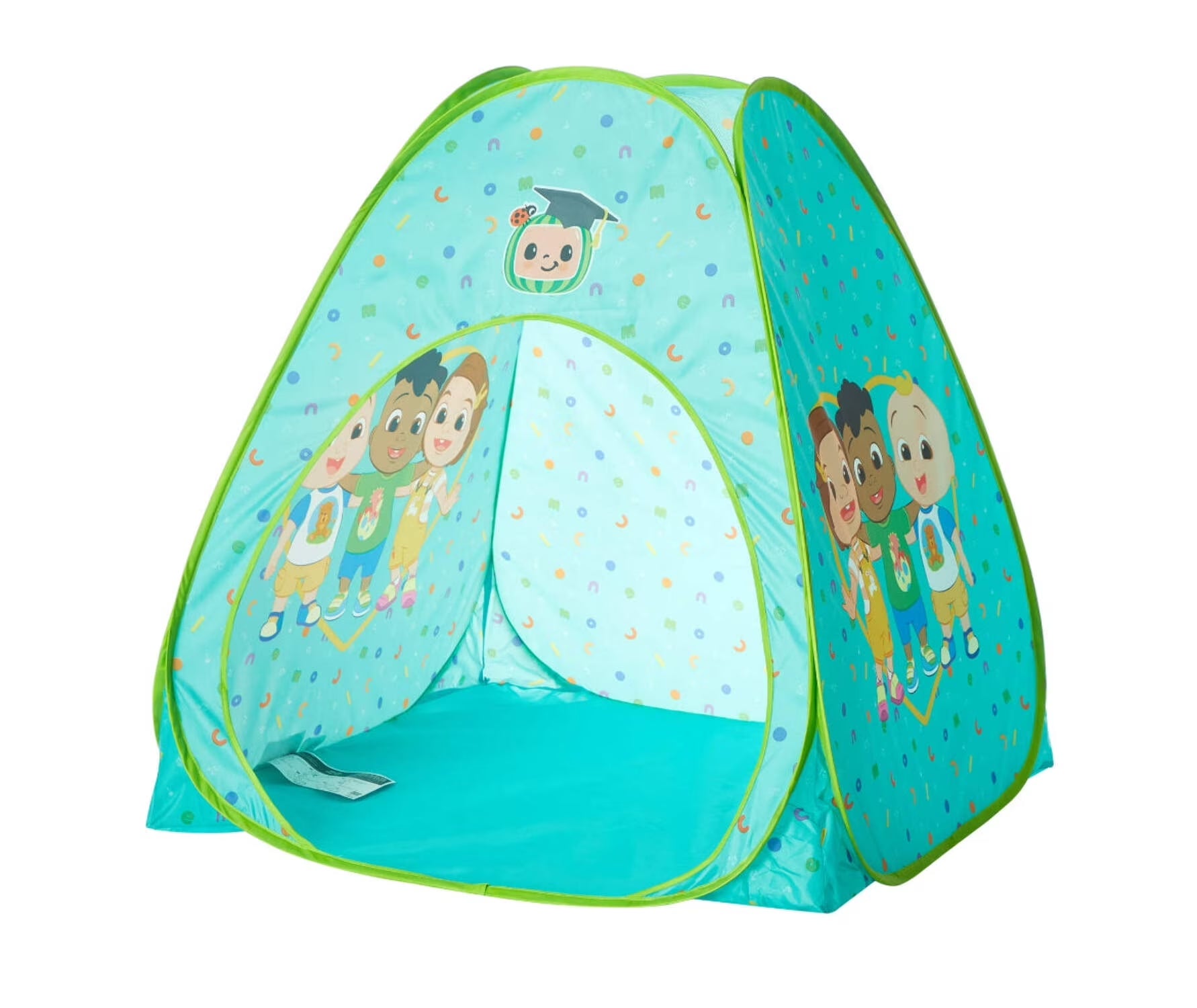 3Pc Tent Set with Pillow and Flashlight, Blue, Unisex, Toddler