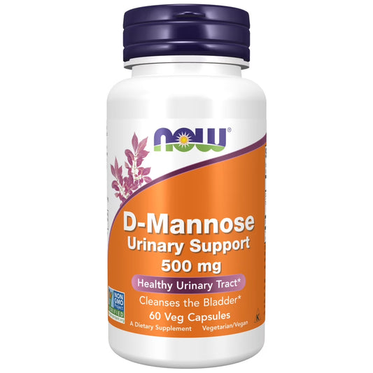 Supplements, D-Mannose 500 Mg, Non-Gmo Project Verified, Healthy Urinary Tract*, 60 Veg Capsules