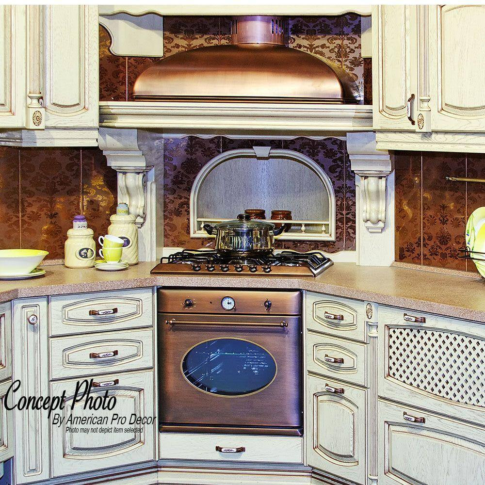 4 In. X 1/2 In. Unfinished Medium Hand Carved North American Solid Hard Maple Decorative Rosette Wood Applique