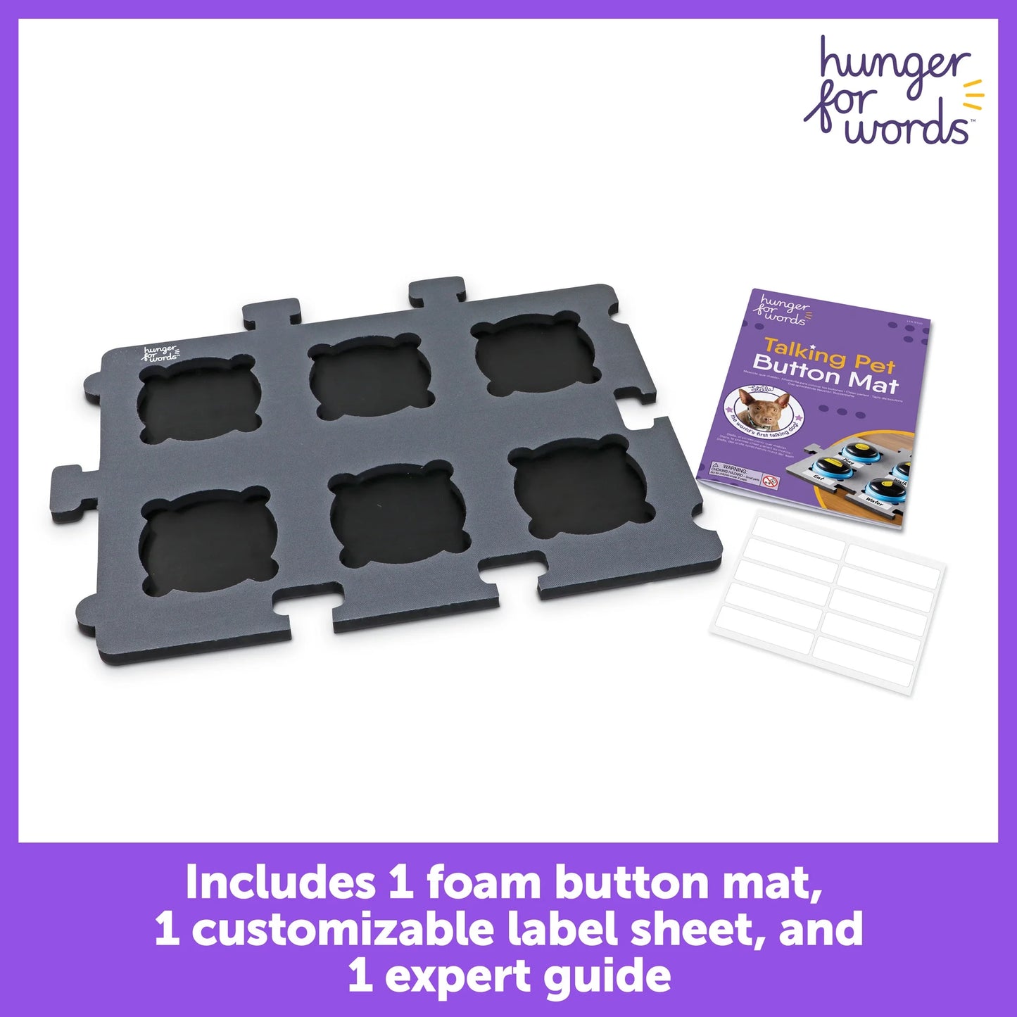 1- Piece Mat for Dog Communication Buttons