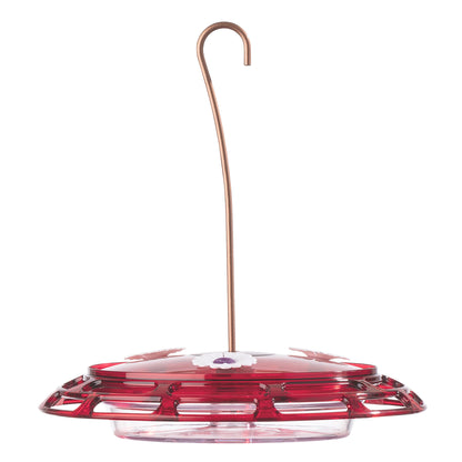 3-In-1 Hummingbird Feeder, 6 Oz Hummingbird Nectar, Red