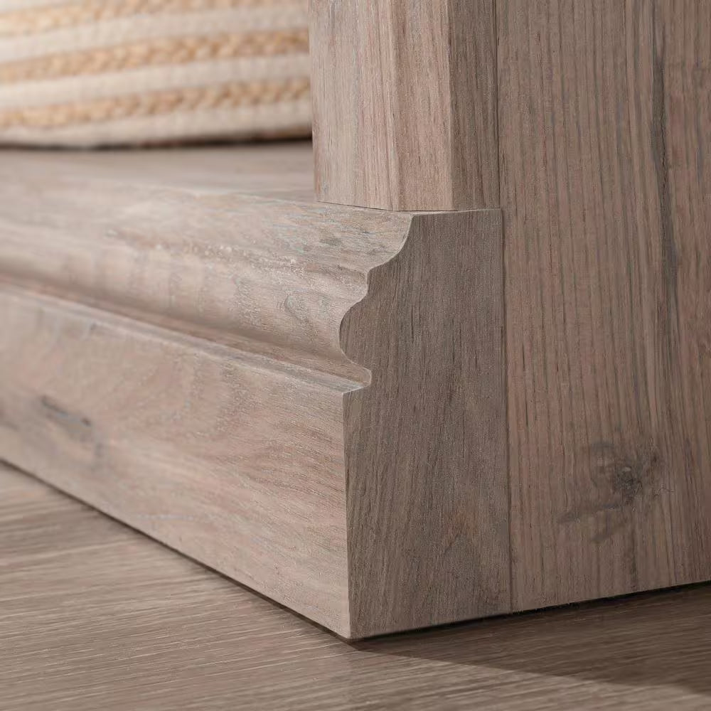 35.276 In. Wide Laurel Oak 5-Shelf Standard Bookcase