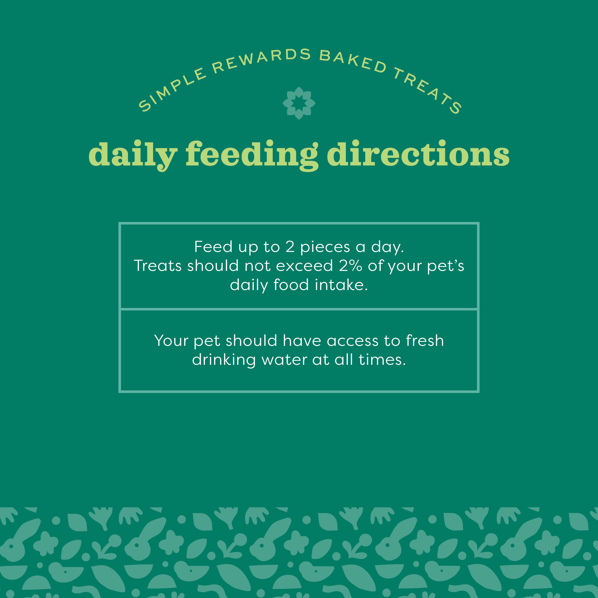 Simple Rewards Apple Banana Treats 3Oz.