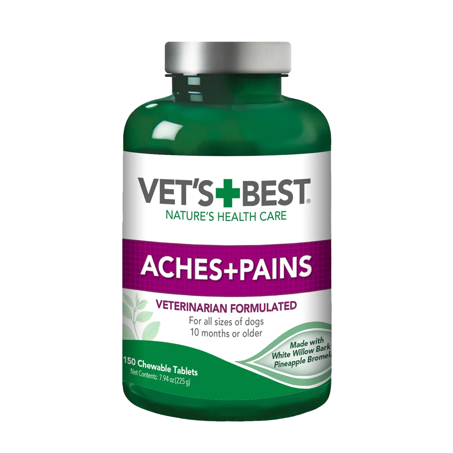 Vet’S Best Aches & Pains Relief Supplements for Dogs - 8Oz. - 150 Chewable Tablets