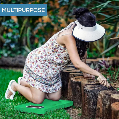 24 In. Thick Kneeling Pad, Garden Kneeler for Gardening, Green