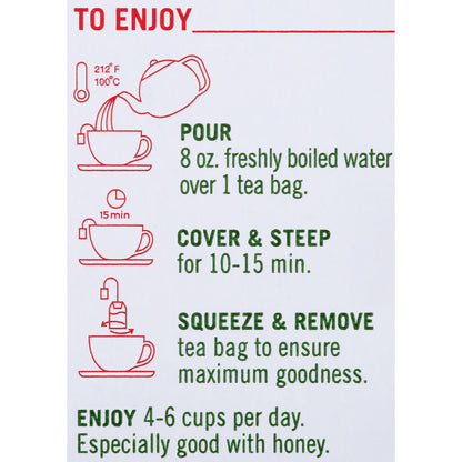 (4 Pack) , Organic Throat Coat, Tea Bags, 16 Count