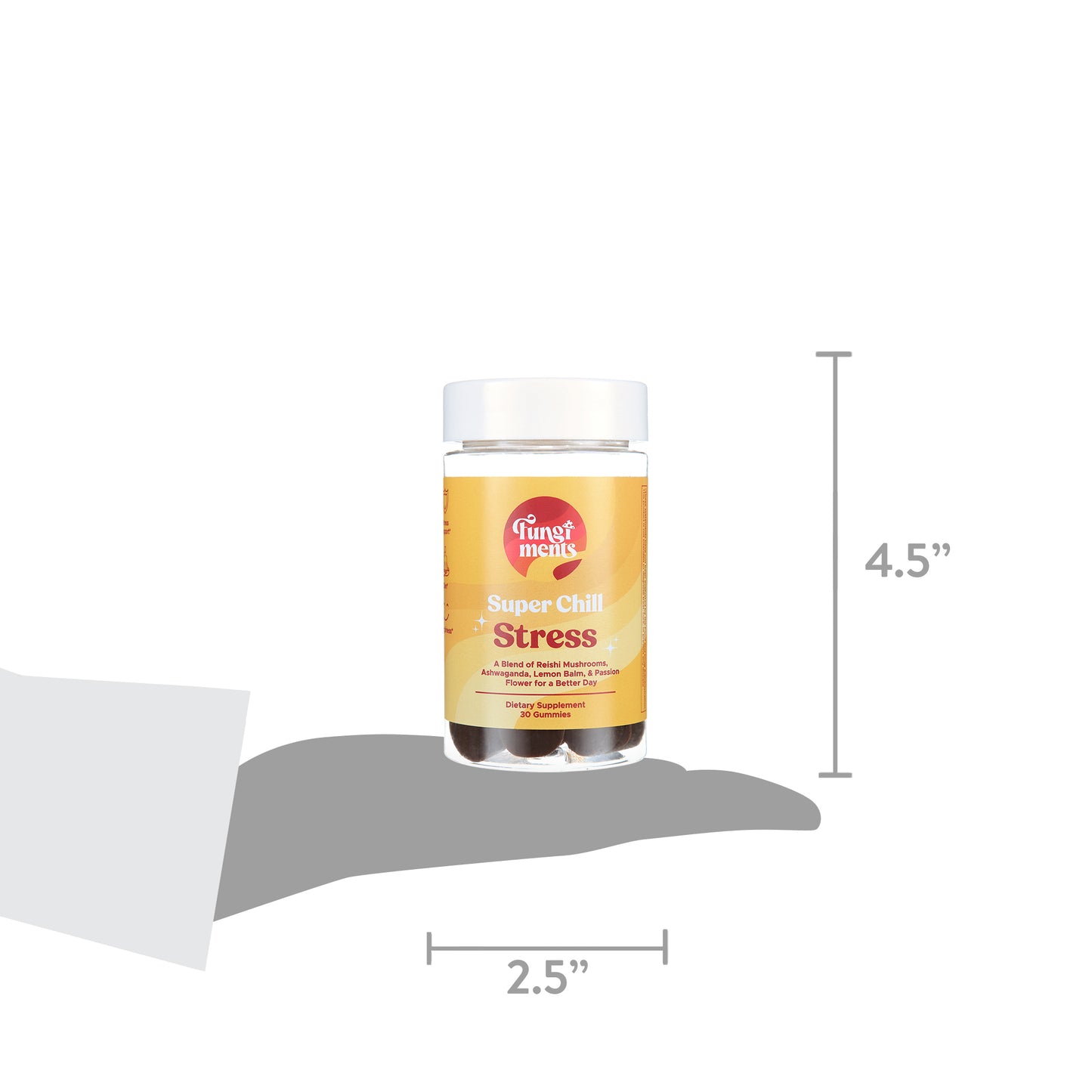 (2 Pack)  Super Chill - Sleep&Relax, Healthy Cortisol, Reishi, Ashwagandha, L-Theanine - 30Ct