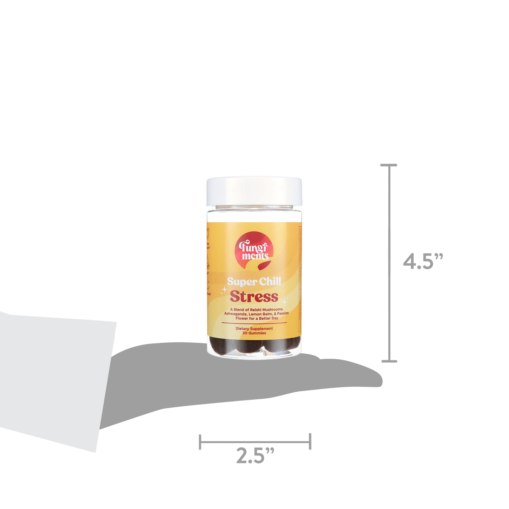 (2 Pack)  Super Chill - Sleep&Relax, Healthy Cortisol, Reishi, Ashwagandha, L-Theanine - 30Ct