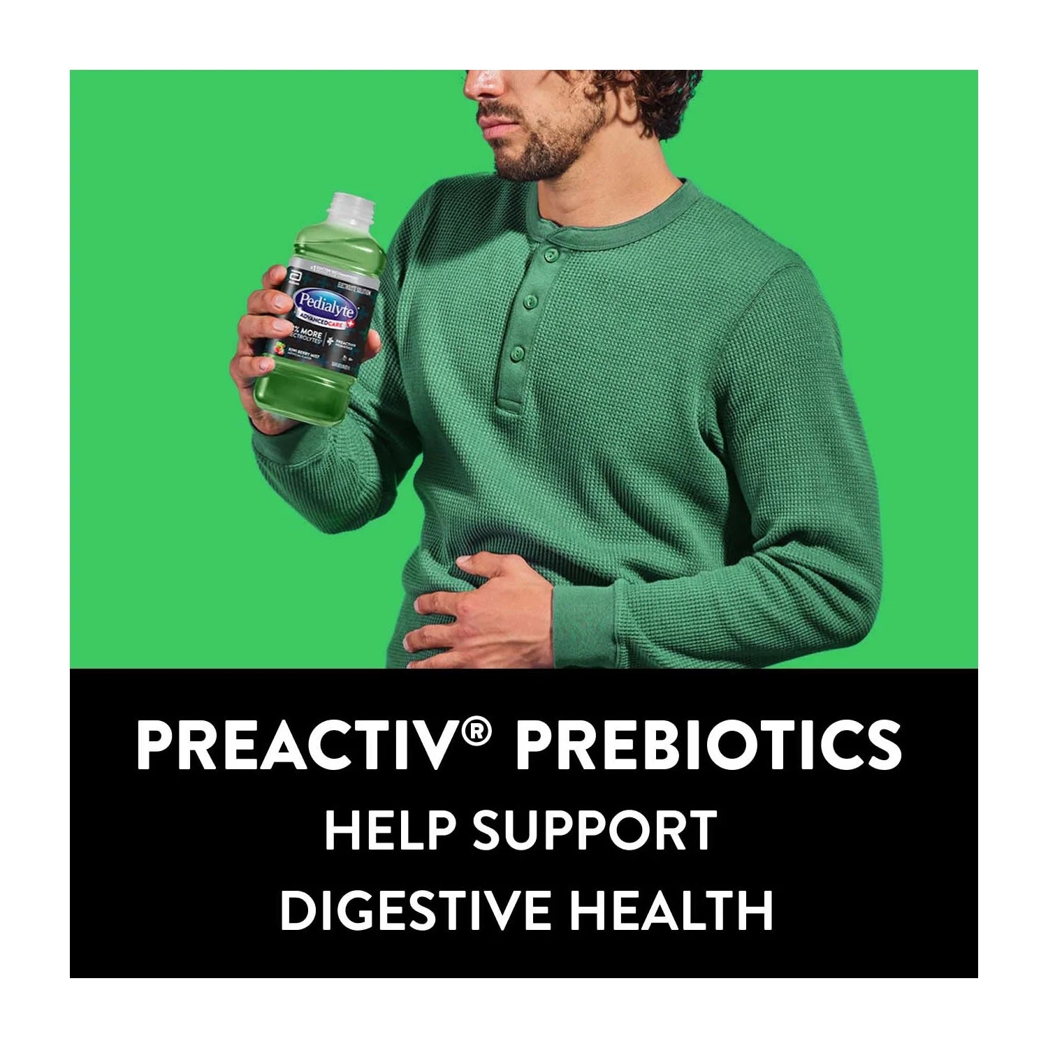 (4 Pack)  Advancedcare plus Electrolyte Drink, Kiwi Berry Mist, 1 Liter