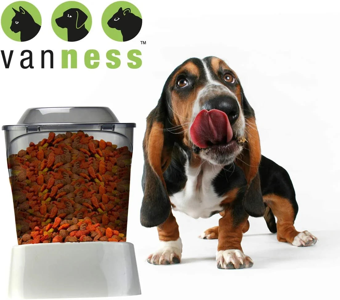 Van Ness Large Auto Self Dispensing Feeder for Dogs or Cats 1Ct (Color May Vary)