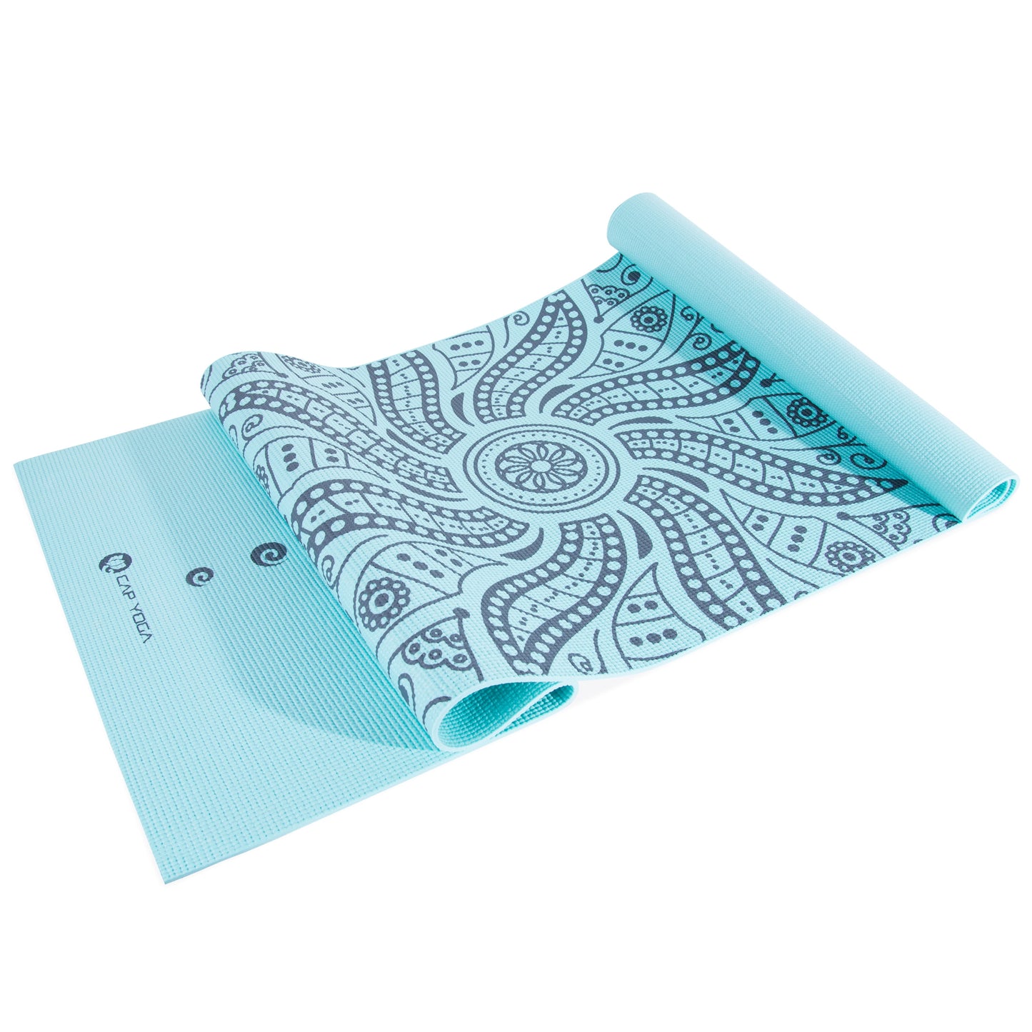 Yoga Mat with Carry Strap, Mandala