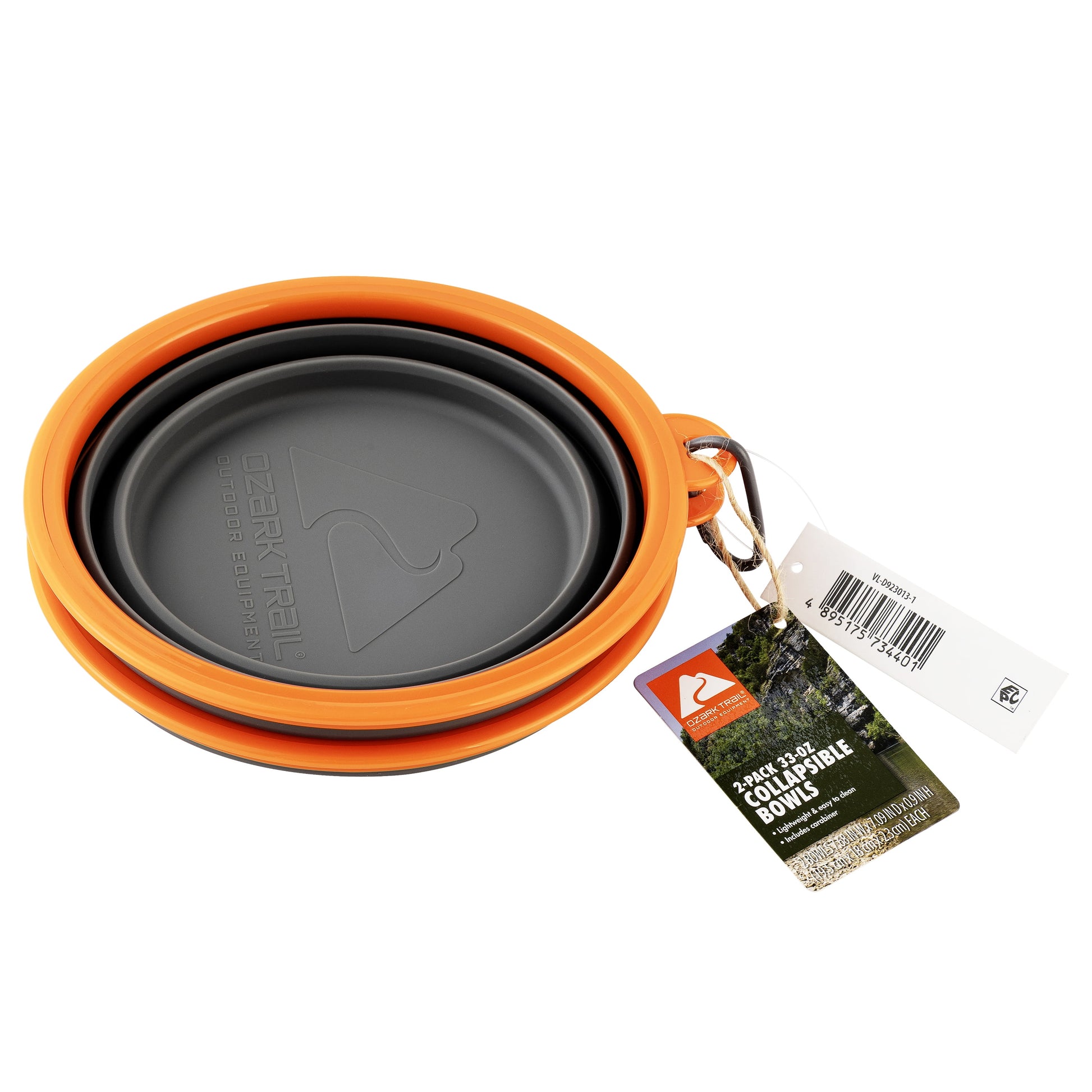 2 Pack Dog Travel Bowls Portable Foldable Dog Water Dish Bowl for Pets