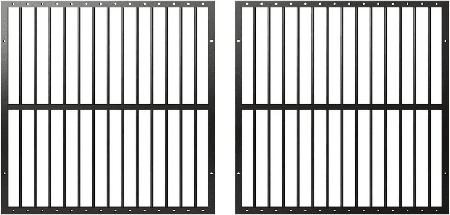 31.5" Height Pet Playpen 2 Panel Add-On, Dog Playpen, Puppy Dogs Heavy-Duty Extendable Pen,Easy Assemble, Black