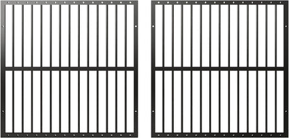 31.5" Height Pet Playpen 2 Panel Add-On, Dog Playpen, Puppy Dogs Heavy-Duty Extendable Pen,Easy Assemble, Black