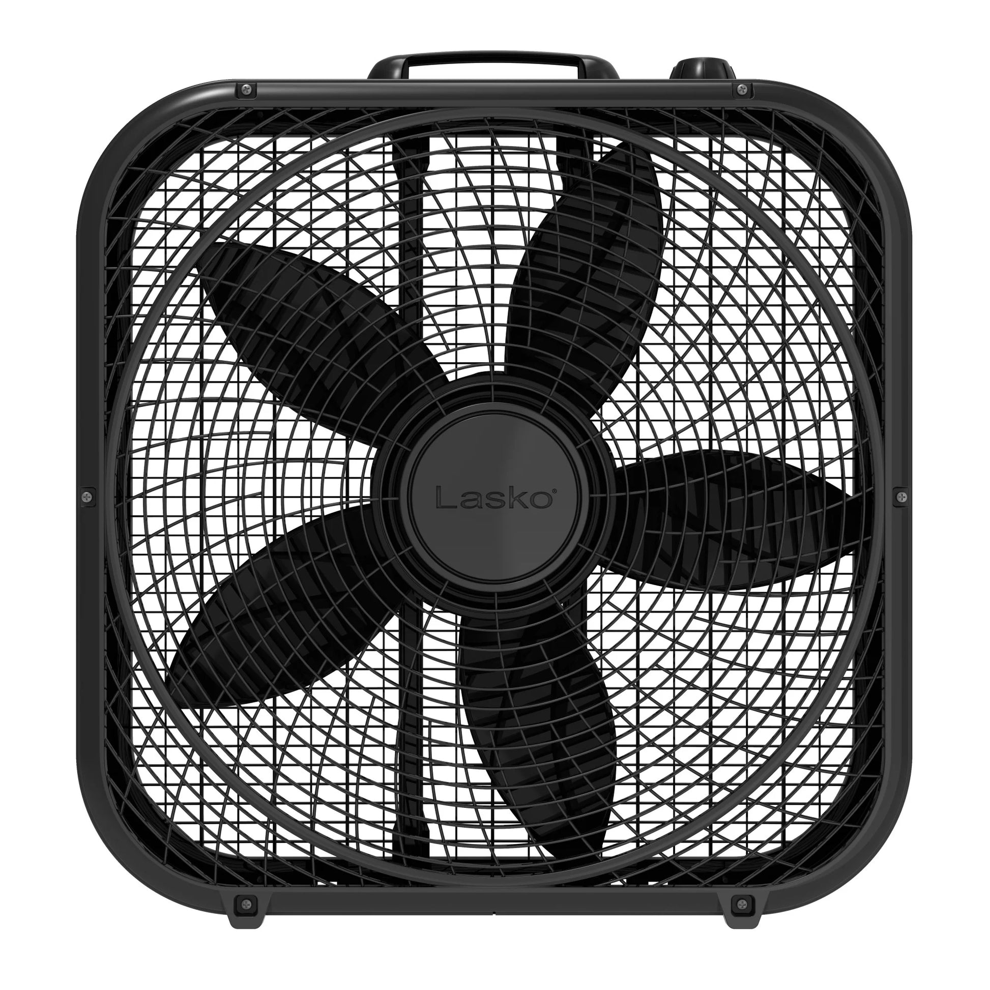 (3 Pack)  Cool Colors 20" 3-Speed Weather Resistant Box Fan, Black B20301, New