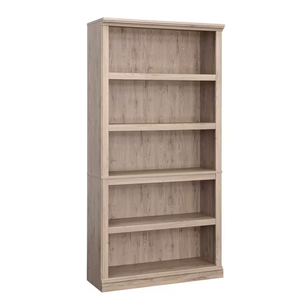 35.276 In. Wide Laurel Oak 5-Shelf Standard Bookcase