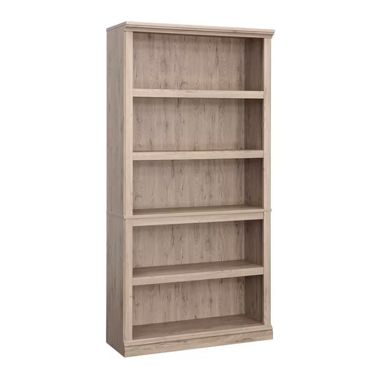 35.276 In. Wide Laurel Oak 5-Shelf Standard Bookcase