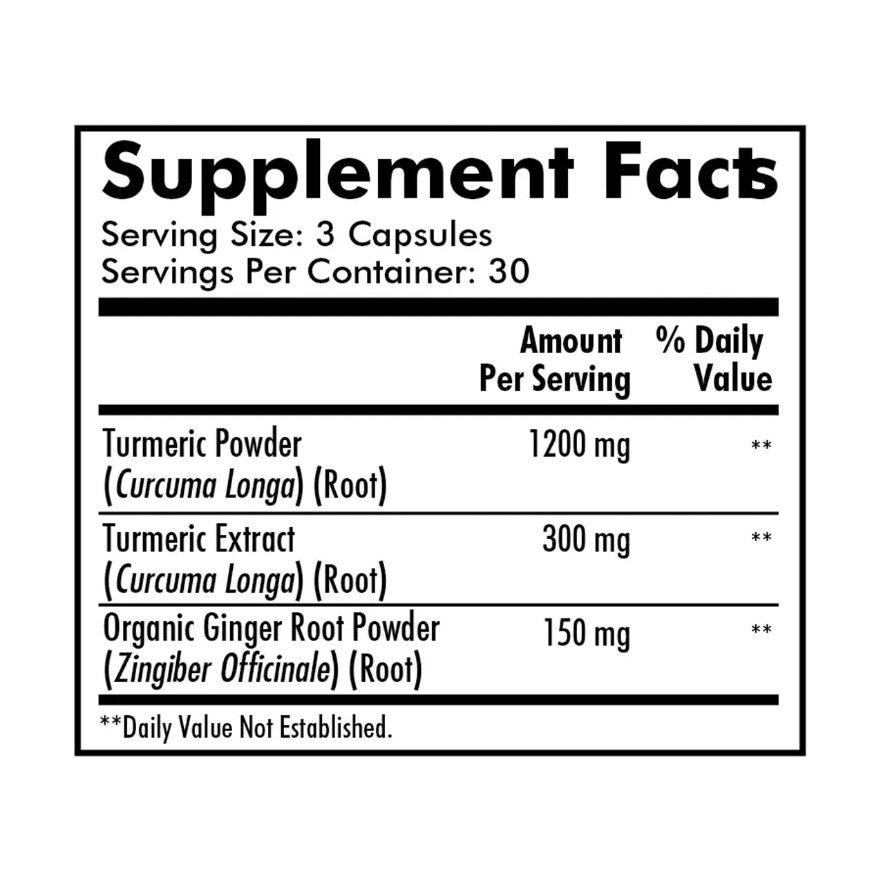 , Turmeric Supports Joint Health, Dietary Supplement, 1650 Mg, 90 Count, Unisex