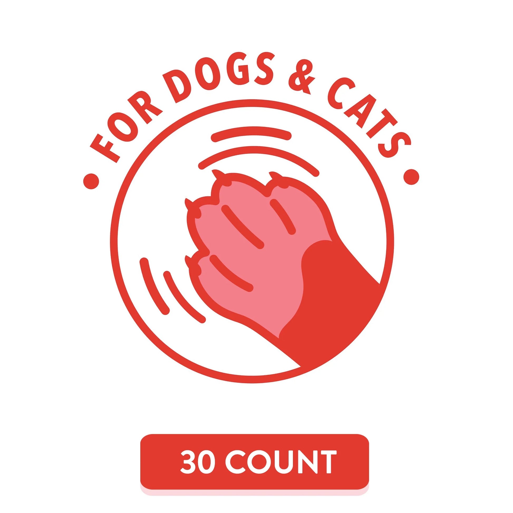 (4 Pack)  Itch Wipes with Aloe for Cats & Dogs, 30Ct