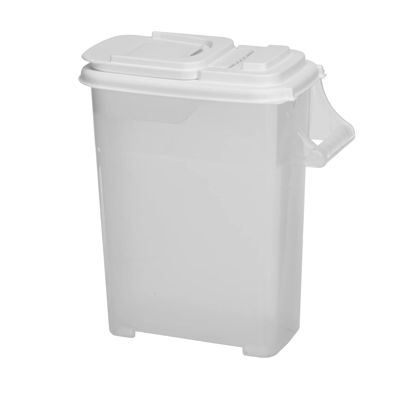 "Bag-In" All Pets Food Dispenser with Pouring Spout and Handle - 16QT