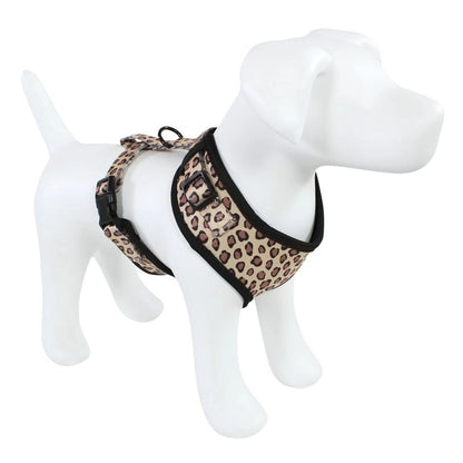 Unisex Pet Harness, Leopard, Medium