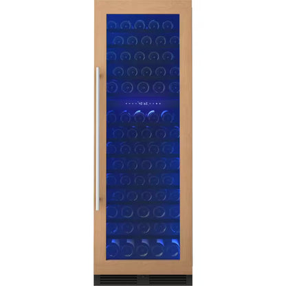 Presrv 24 In. 132-Bottle Dual Zone Full Size Panel Ready Wine Cooler