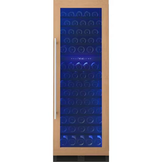 Presrv 24 In. 132-Bottle Dual Zone Full Size Panel Ready Wine Cooler