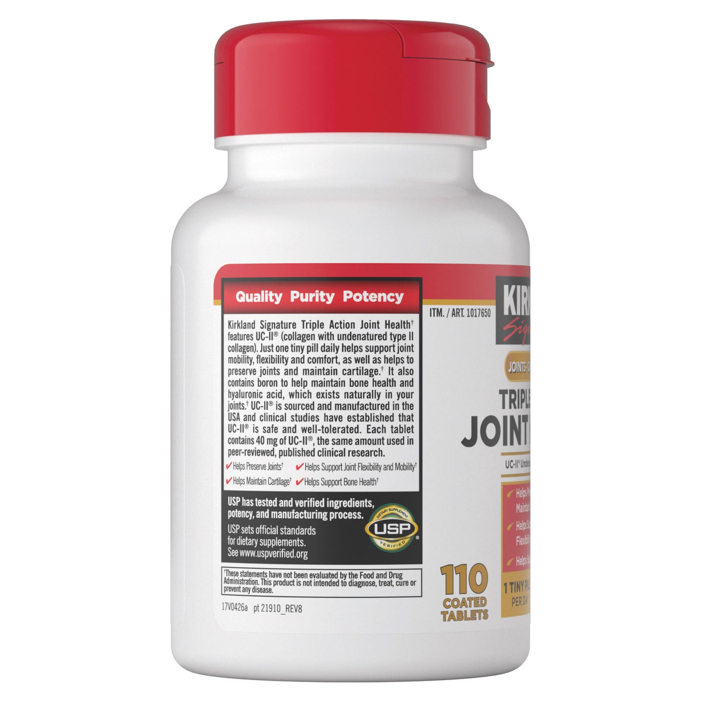 Triple Action Joint Health, 110 Coated Tablets