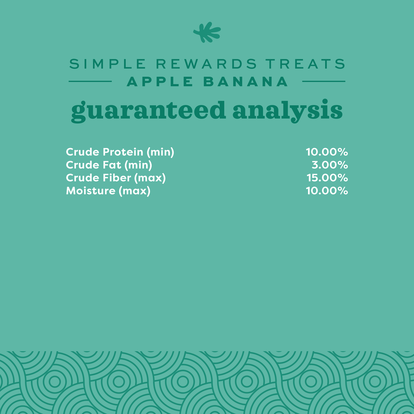 Simple Rewards Apple Banana Treats 3Oz.