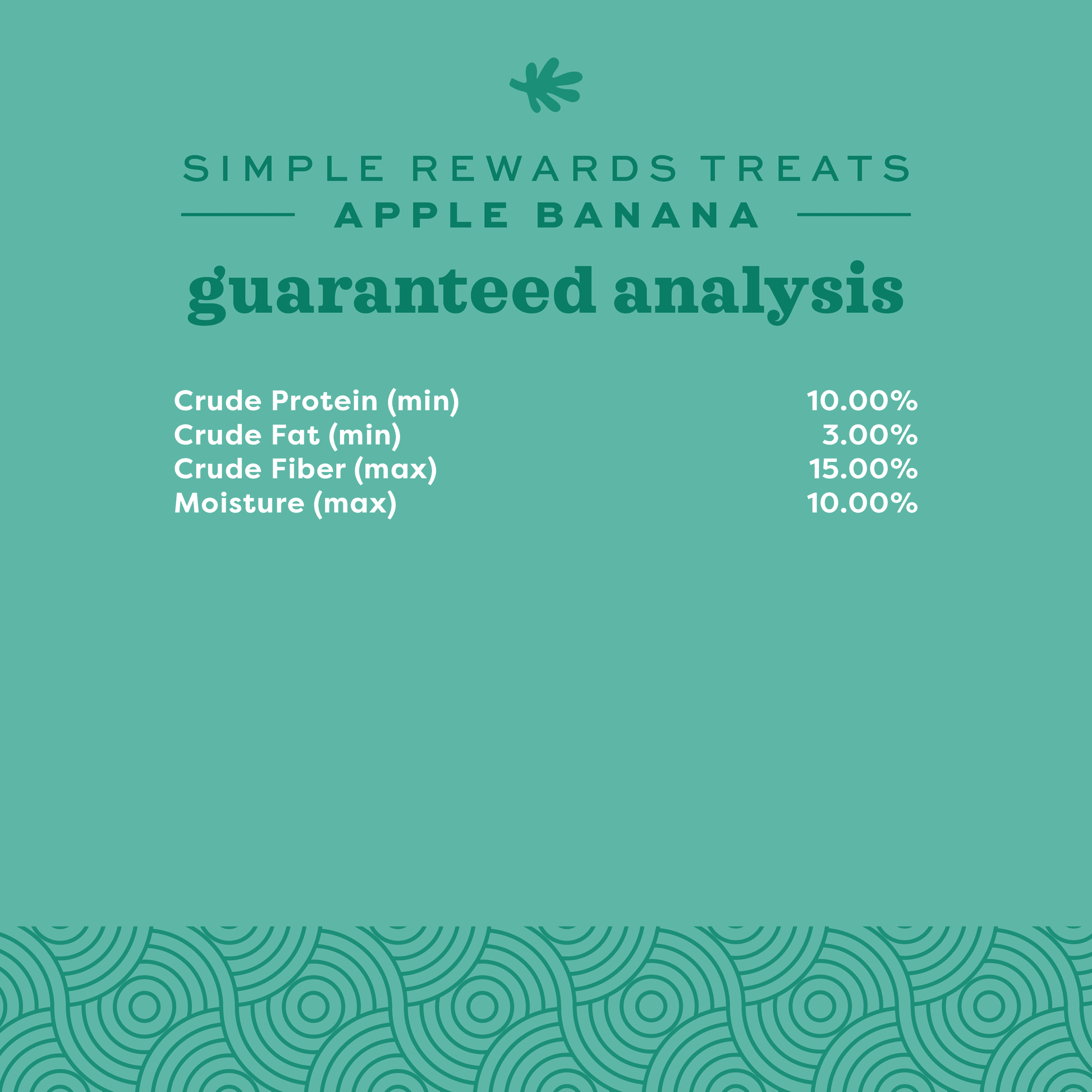Simple Rewards Apple Banana Treats 3Oz.