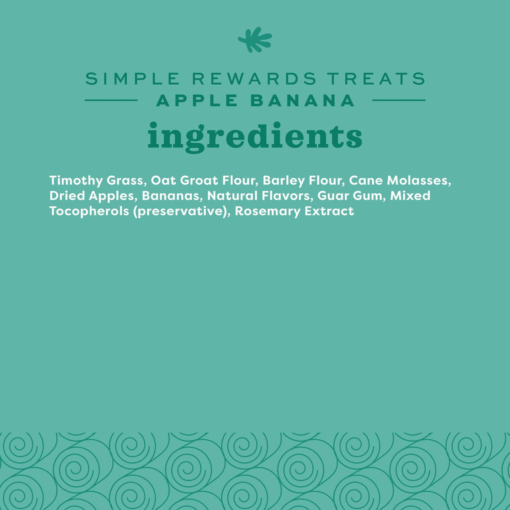 Simple Rewards Apple Banana Treats 3Oz.