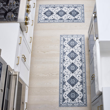 Wyatt & Ash Washable 2-Pack Runner and Accent Rug, Cyrus