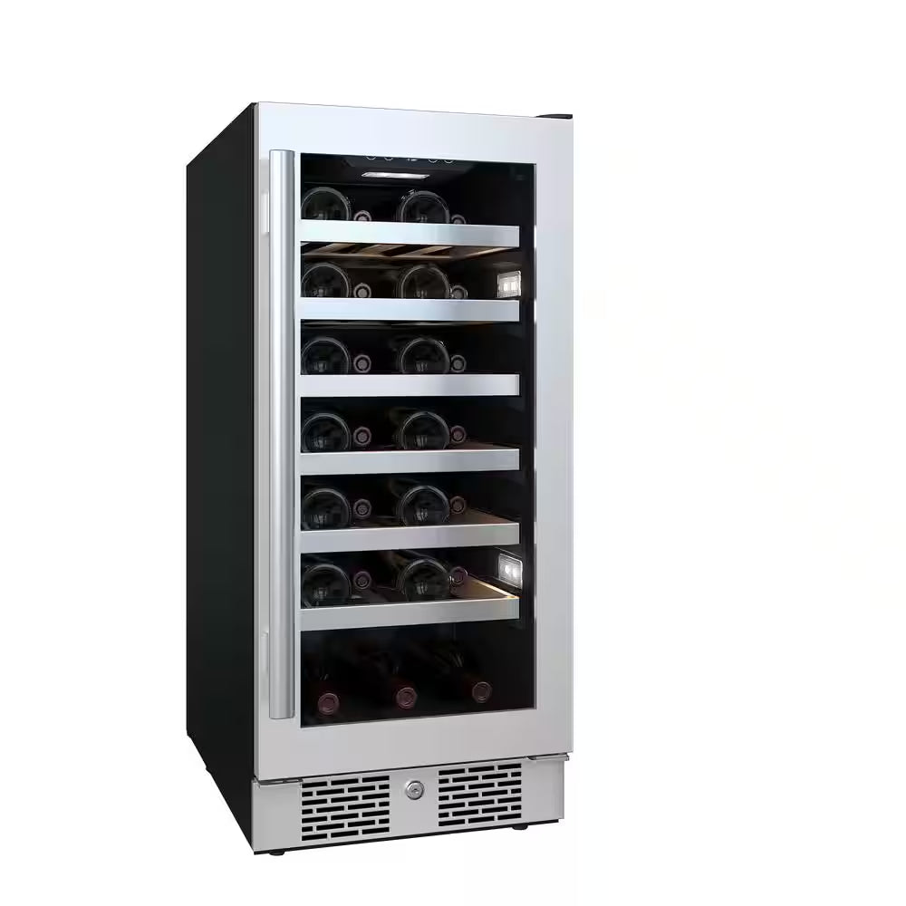 Single Zone 27-Bottle Built-In Wine Cooler