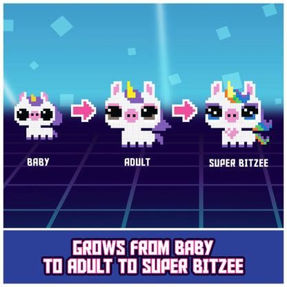 , Magicals Interactive Digital Pet with 20 Characters Inside, Reacts to Touch