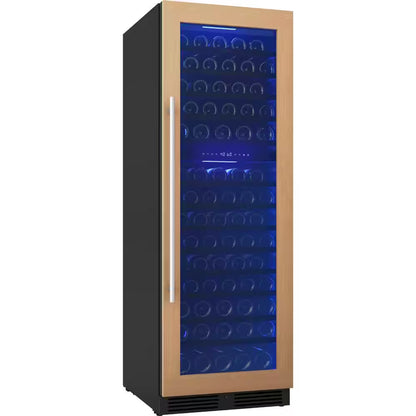 Presrv 24 In. 132-Bottle Dual Zone Full Size Panel Ready Wine Cooler