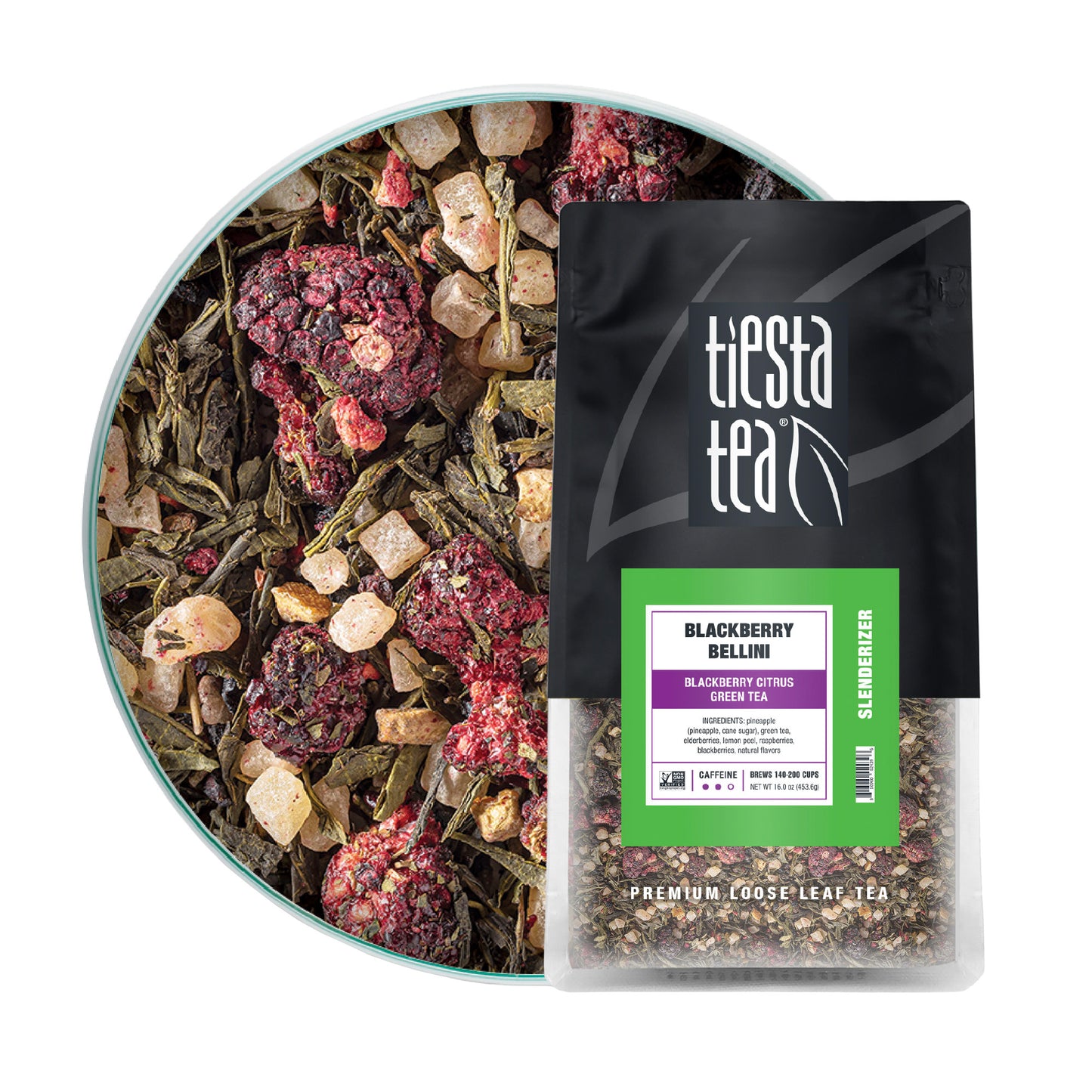 Tiesta Tea Loose Leaf Herbal Tea Variety Pack, 16 Oz, 3 Bags