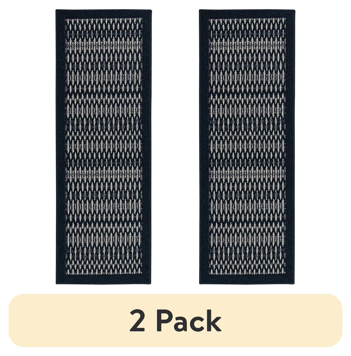 Silvestre Border Indoor Area Rug, Dark Blue, 30" X 45"