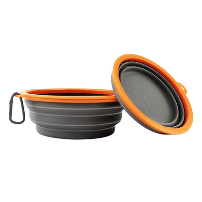 2 Pack Dog Travel Bowls Portable Foldable Dog Water Dish Bowl for Pets