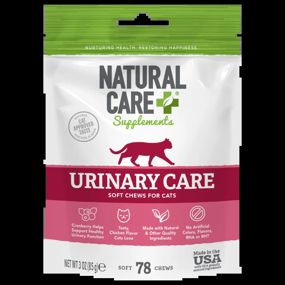 Urinary Care Supplement Soft Chews for Cats, 78 Count