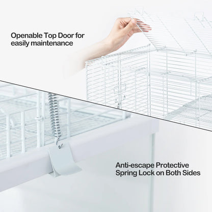 3 Tiers Large Hamster Cages with Removeable Waterproof PVC Tray