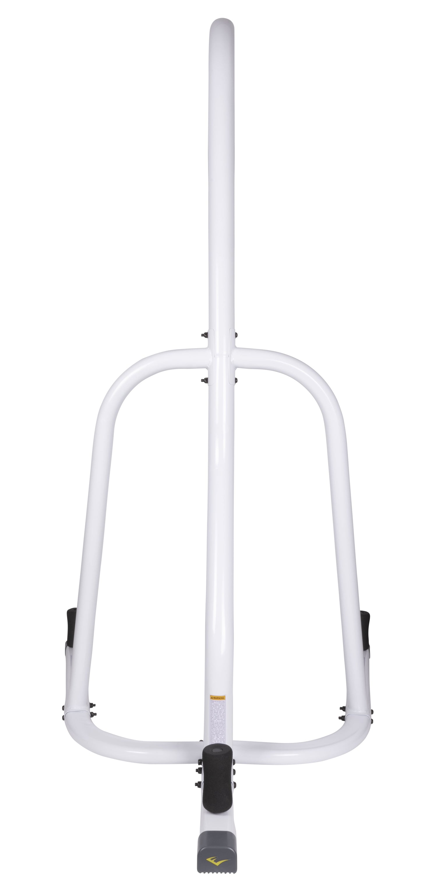 Single Station Heavy-Duty Punching Bag Stand, Powder-Coated Steel, 100 Lb Capacity, White