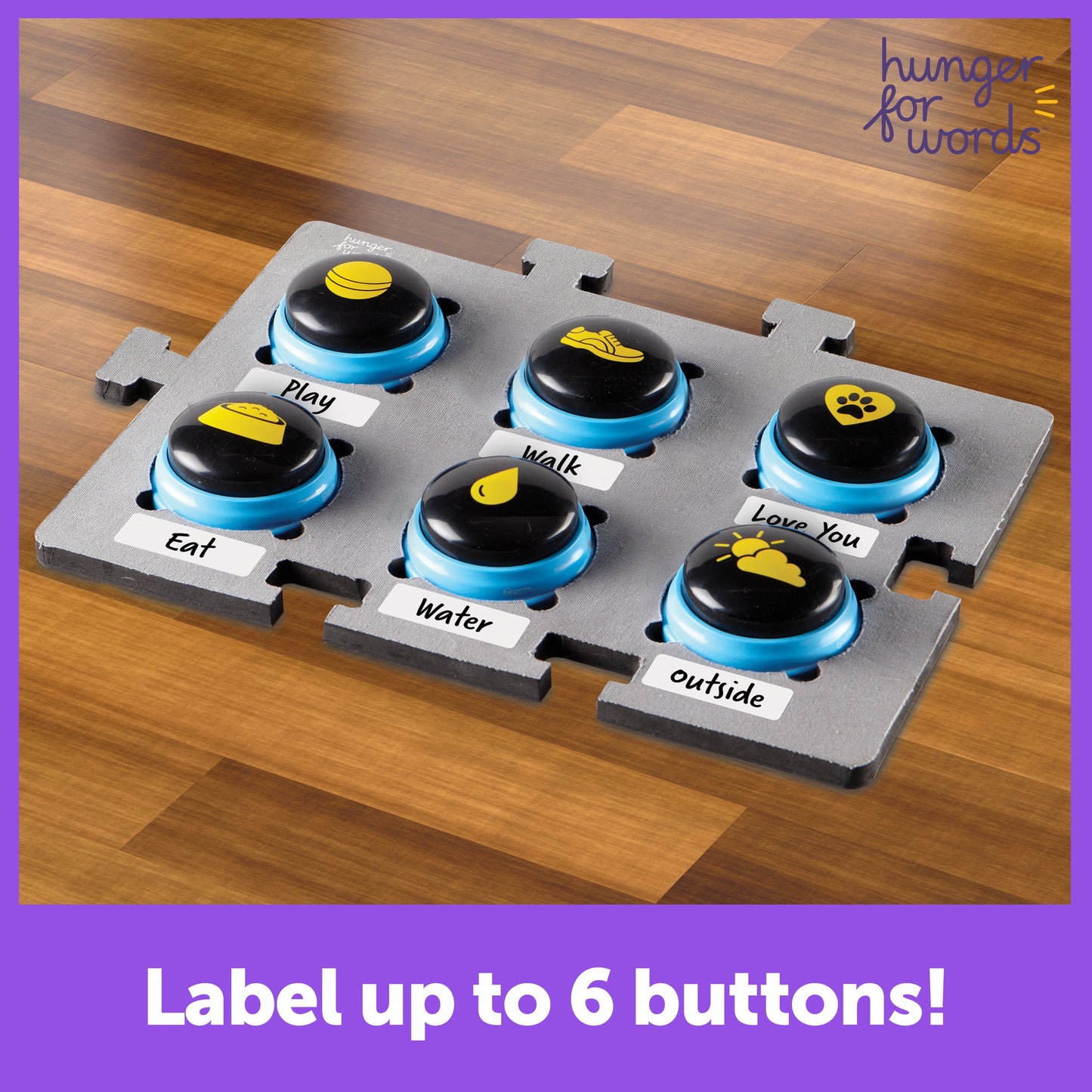 1- Piece Mat for Dog Communication Buttons