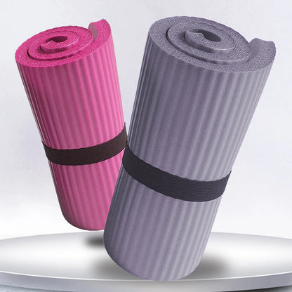 Yoga Mat - Extra Thick Anti-Slip Exercise Cushion for Men, Women, Home Gym Workout, Plank, Pilates, Elbow Joint Protector Pad