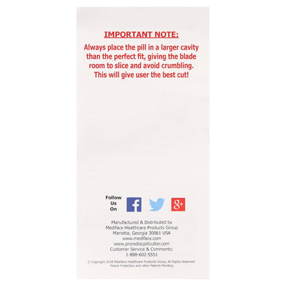 18-In-1 Green Disc for Prorx Pill Cutter - Eliminates Cross Contamination