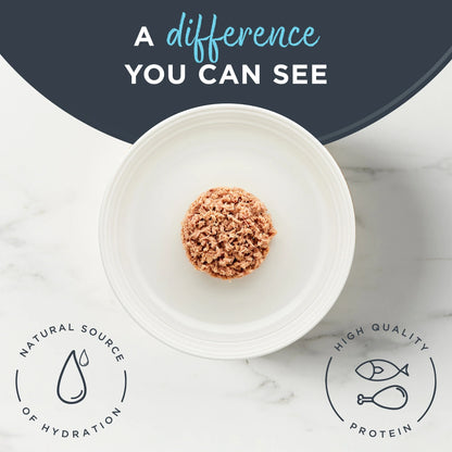 Wet Kitten Food, Tuna Fillet in Broth, 12 Pack of 2.47Oz Cans