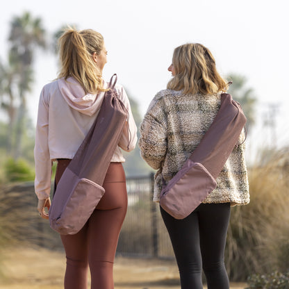 20 Liter Midnight Mauve Yoga Mat Bag Carry Sports, Unisex, Polyester