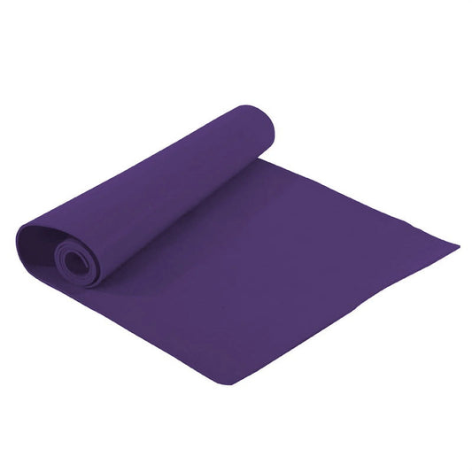 Purple Lightweight Yoga and Pilates Mat, 24-Inches Wide by 68-Inches Long, 4Mm Thick, Designed to Be Durable, Cushioned, and Easy to Clean