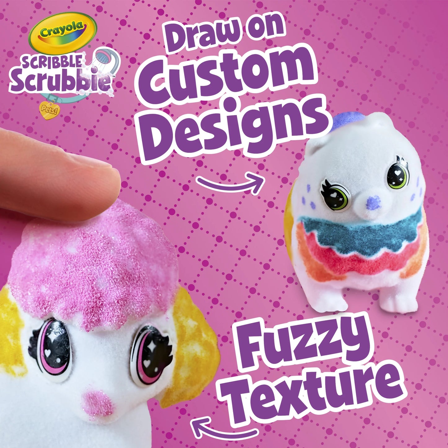 Scribble Scrubbie Pets Super Salon, Creative Toys for Kids, Coloring Gifts for Girls & Boys, Arts and Crafts, Ages 3+
